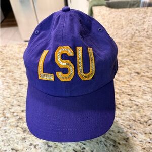 Top Of The World LSU Collegiate Sequin Ball Cap Baseball Hat OS